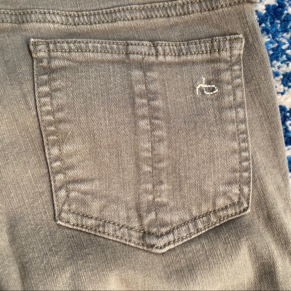 rag & bone olive green skinny jeans - Picture 4 of 4